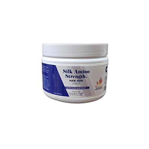Silk Amino Strength - Silk Amino Acids (SAAS) for Hair Growth, Skin, Nails, and Muscle Recovery