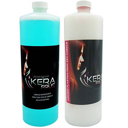 Cirugia Capilar Kerafruit 32 oz + Shampoo Original ( combo de 1 litro ) Deja tu cabello brillante y liso