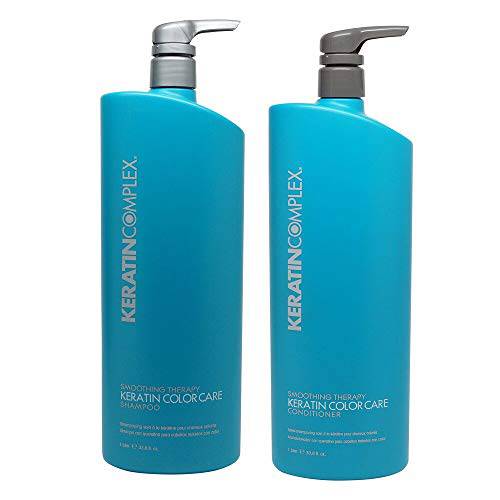 Keratin Complex Color Care Smoothing Shampoo & Conditioner, 33.8 Fl Oz