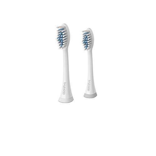 Brightline 86760 Replacement Brush Heads for 86710 5-Mode Sonic Rechargeable Toothbrush, Pack Of 2