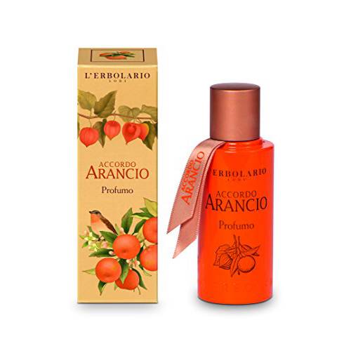 L’Erbolario Accordo Arancio - A Warmth And Vital Energy For Positive Well-Being - Awakens And Soothes Your Senses - An Original And Refined Unisex Scent - Citrus And Creamy - 1.6 Oz EDP Spray