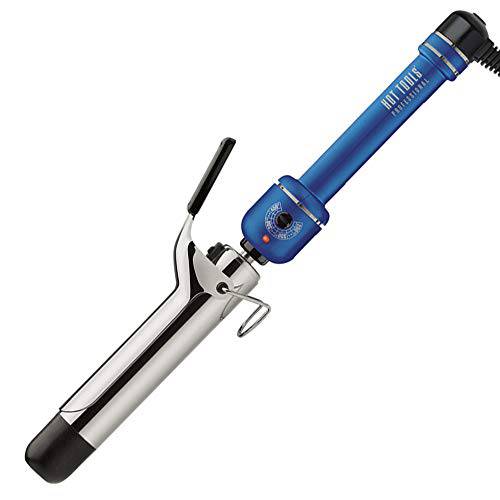 Hot Tools Professional Radiant Blue Titanium Curling Iron/Wand, 1 Inch