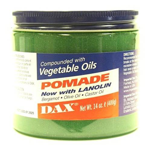 Dax Pomade (Bergamot) 14 Ounce Jar (414ml) (2 Pack)