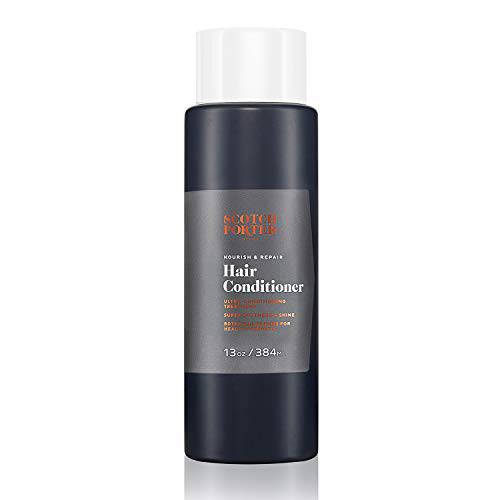 Scotch Porter Nourish & Repair Hair Conditioner for Men | Strengthens, Softens & Prevents Frizz | Formulated with Non-Toxic Ingredients, Free of Parabens, Sulfates & Silicones | Vegan | 13oz Bottle