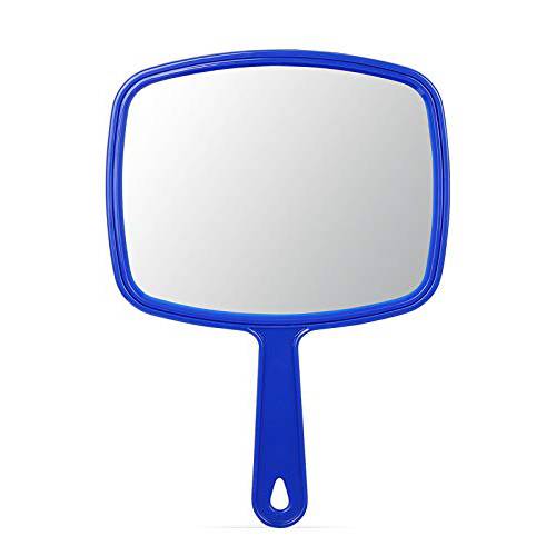 OMIRO Hand Mirror, Handheld Mirror with Handle, American Old Glory Blue