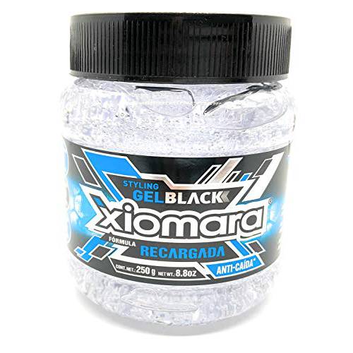 Gel Xiomara Anticaida Hair Styling Gel Black Formula Recargada 8.8 oz
