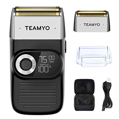 Head Shaver for Bald Men,2 in 1 Electric Shaver for Men, 3-Speed Adjustable Clippers for Men,Washable Foil Shaver with LCD Display,Professional Beard Trimmer with Replacement Blade