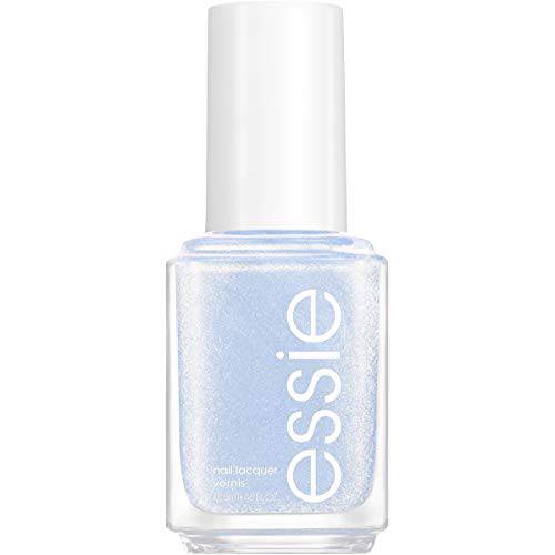 essie Nail Polish, Limited Edition Winter Trend 2020 Collection, Blue Nail Color With A Shimmer Finish, Love at Frost Sight, 0.46 fluid_ounces