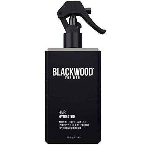 Blackwood For Men Hair Hydrator w/Pump Mens Liquid Natural Hair Repair | Mens Hair Conditioner Made Sulfate-Free | Leave-In Conditioner for After Shower to Style Stronger Hair