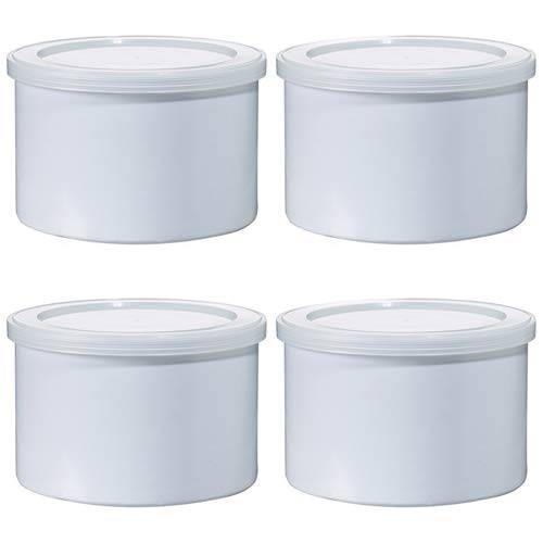 Empty Refill Wax Can for Wax Beads 14 Oz. 4 Pack - Empty Wax Can - Empty Tin Can - Fits Most Wax Warmers