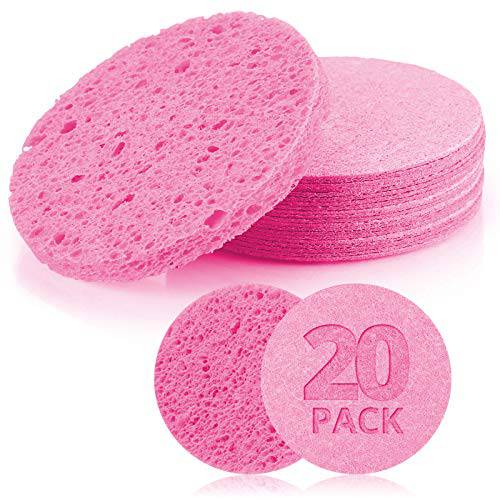 Makeup Sponges, Foundation Blending Beauty Sponge, Dry & Wet Use for Flawless for Liquid, Cream, and Powder （4 Pcs, Rose Red )