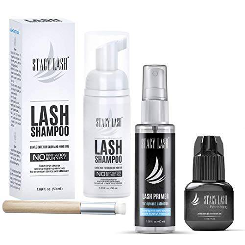 LASH Artist Essentials 2 / Prepare + Glue + AFTERCARE/Extra Strong 5ML + LASH Shampoo 50ML + Primer