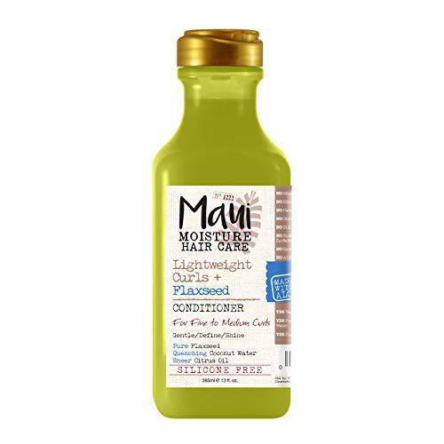 Maui Moisture, Lightweight Curls + Flaxseed Conditioner, Conditioning, Paraben Free, Silicone Free, 13oz