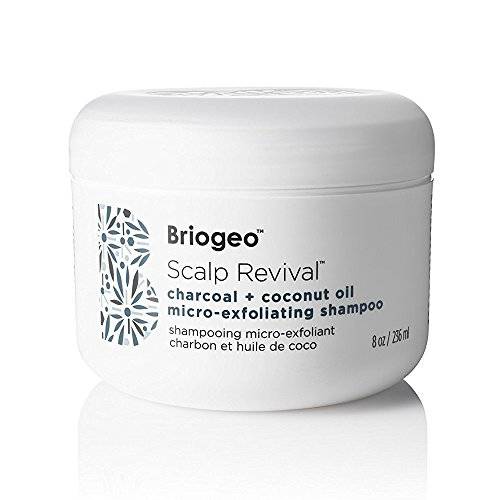 Briogeo Scalp Revival Charcoal + Coconut Oil Micro-Exfoliating Shampoo | Scalp Scrub Treatment to Soothe a Dry, Flaky, Itchy Scalp | Vegan, Phalate & Paraben-Free | 8 Ounces