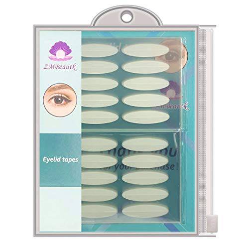 400pcs Invisible Eyelid Tape Instant Eye Lift Strips, One-sided Sticky Eyelid Sticker - for Hooded, Droopy, Uneven, or Mono-eyelids Waterproof