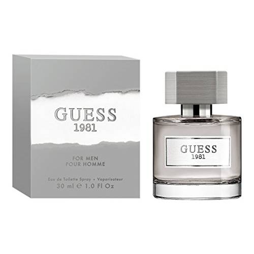 GUESS Fragrance 1981 Eau De Toilette for Men, 3.4 Fluid Ounce