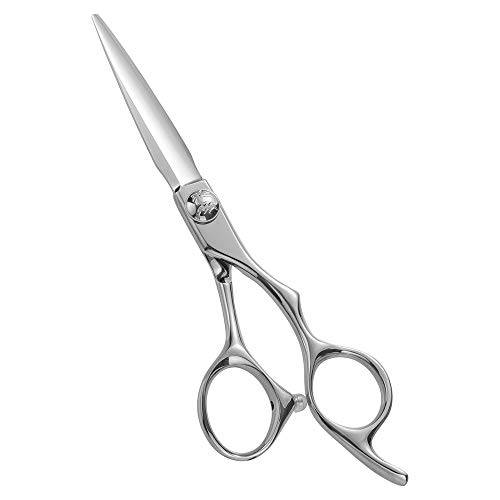 Aolanduo Prime Barber Scissor with SUPER CONVEX EDGE- AICHI JP440C Hair Cutting Scissors / Durable Smooth Motion & Fine Hair Cutting Shears for Salon (6.0 Inch)
