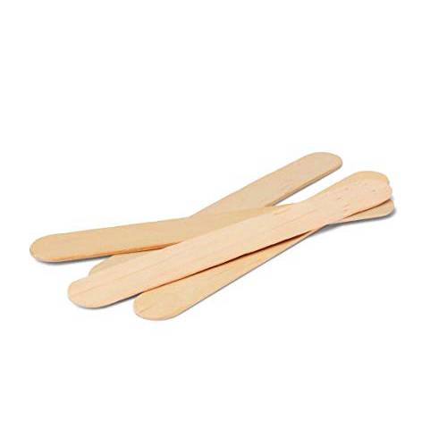 Spa Stix 200 Large Wax Waxing Wooden Body Hair Removal Sticks Applicator Spatula. Pack of 200