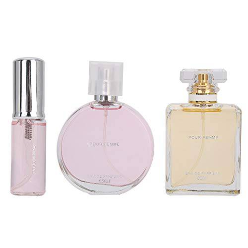 Women Perfume Gift Box, Perfume Spray Long Lasting Perfume Female Fragrances Eau De Parfum Spray for Women, Fruit and Flower Perfume 2*50ml 1*10ml
