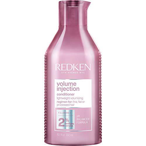 Redken Volume Injection Conditioner | Hair Volumizer For Fine Hair | Detangling and Volumizing