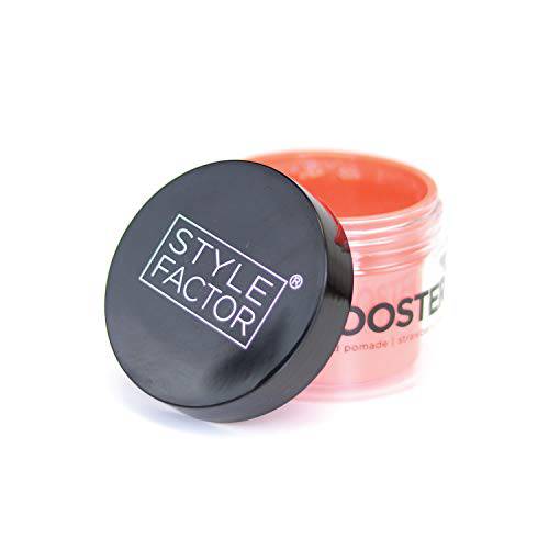 Style Factor Edge Booster Strong Hold Water-Based Pomade 3.38oz - Strawberry Scent