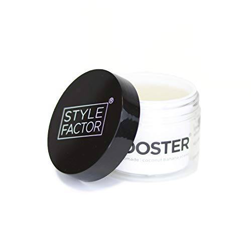 Style Factor Edge Booster Strong Hold Water-Based Pomade 3.38oz - Coconut Banana Scent