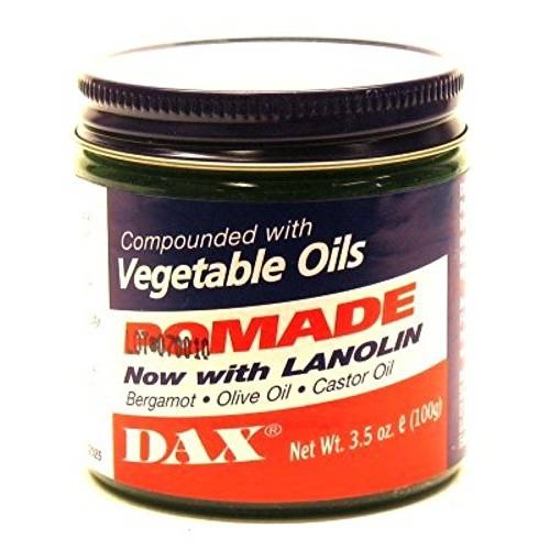 Dax Pomade (Bergamot) 3.5 Ounce Jar (103ml) (2 Pack)
