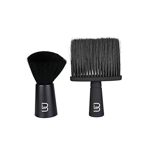 Level 3 Neck Brush Set - Soft Bristle and Comfortable - All-Resin Handle - Water Resistant - Barbers and Hair Stylist - Level Three Neck Duster