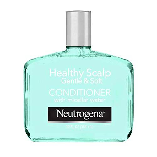 Neutrogena Gentle & Soft Healthy Scalp Conditioner for Sensitive Scalp & Lightweight Moisture, with Micellar Water, pH-Balanced, Paraben & Phthalate-Free, Color-Safe, 12oz