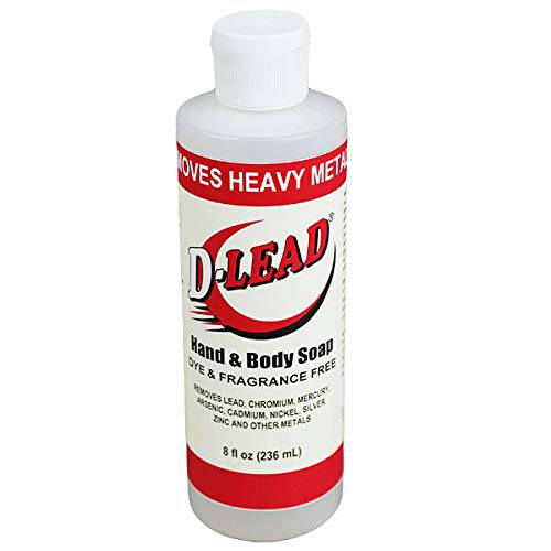 D-Lead Hand & Body Soap, Dye & Fragrance-Free, 8 oz, 4221ES-008…