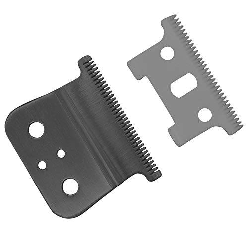 Professional Standard Replacement Blades Set 04521 for Andis T Outliner, Including 1 Fixed and 1 Moving Blades and Plastic/Metal Gaskets, Compatible with Andis T Outliner Trimmer(Black)