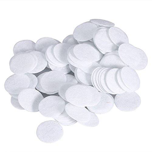 Microdermabrasions Filters, 500pcs Replacement Sponge Cotton Filter Round Filtering Pads Microdermabrasion Filters for Blackhead Removal Beauty Machine(10mm)
