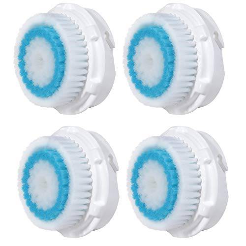 4 Pack Compatible Replacement Facial Cleansing Brush Head