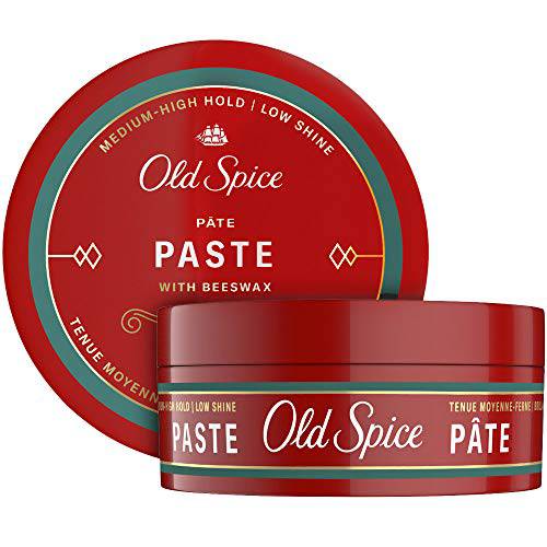 Old Spice Hair Styling Paste for Men, Medium-High Hold/Low Shine, 2.22 Oz Each, Twin Pack