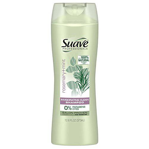 Suave Shampoo To Revitalize Hair Rosemary and Mint Invigorating for Dry Hair,12.6 Fl Oz (Pack of 6)