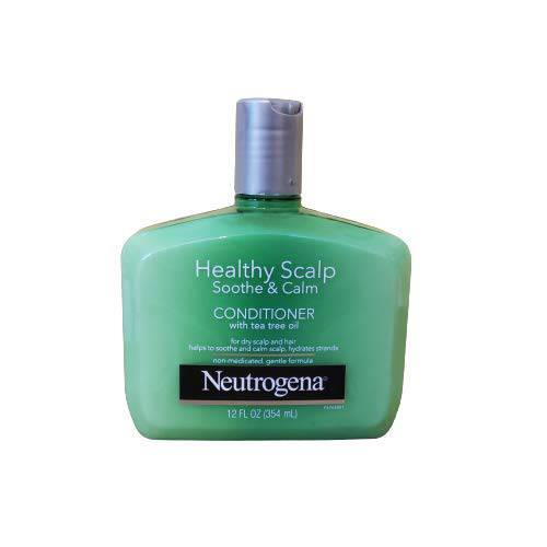 Neutrogena Soothing & Calming Healthy Scalp Conditioner to Moisturize Dry Scalp & Hair, with Tea Tree Oil, pH-Balanced, Paraben-Free & Phthalate-Free, Safe for Color-Treated Hair, 12oz