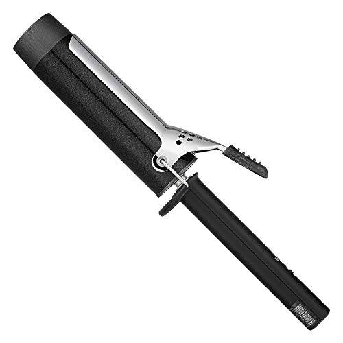 VODANA Professional GlamWave Ceramic Curling Iron, Natural Curls, Hair Curler, Curling Wand, Available in USA (1.6 inch, Black)