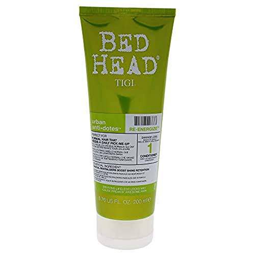 Bed Head Urban Antidotes Re-Energize Conditioner By Tigi for Unisex Conditioner, 6.76 Ounce, Package may vary