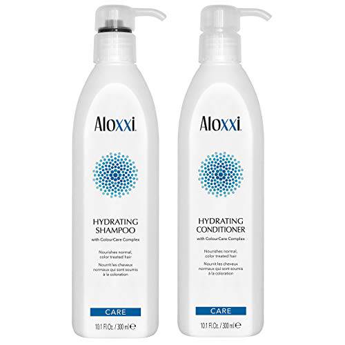 ALOXXI Hydrating Shampoo + Conditioner Set, 10.1 oz