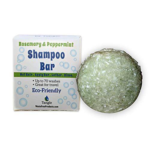 Natural Organic Rosemary Mint Shampoo Bar for Hairs