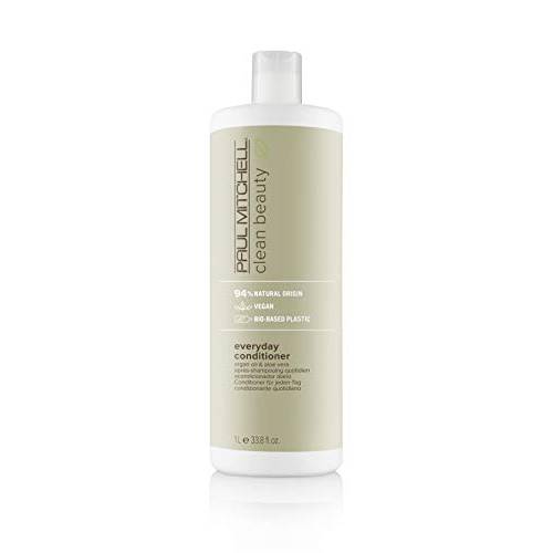 Paul Mitchell Clean Beauty Everyday Conditioner, Ultra-Rich Formula, Improves Elasticity, For All Hair Types