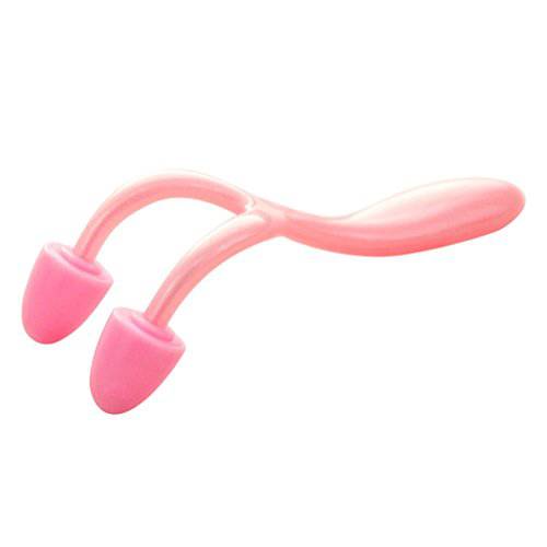 HEALLILY Nose Massager Portable Nose Shaping Roller Tools for Nose Bridge Straightening Pink