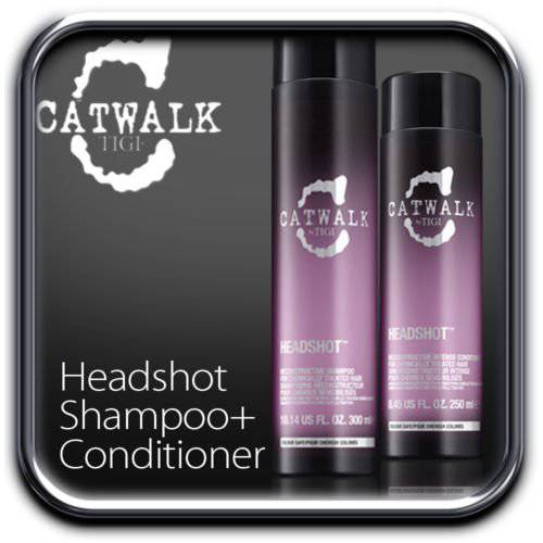 Tigi Catwalk Headshot Shampoo 10.14 oz & Conditioner 8.45 oz