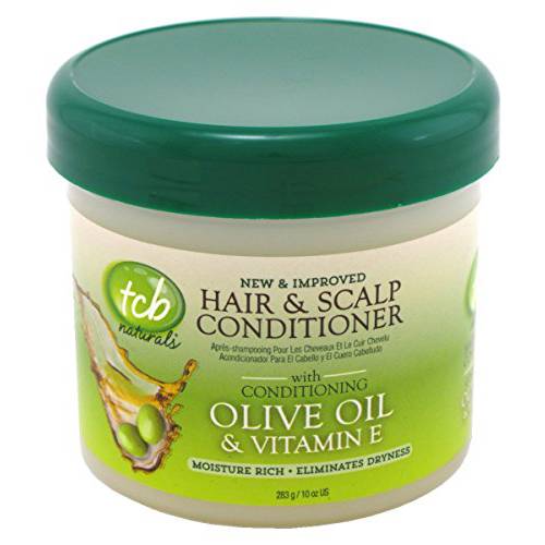 Tcb Naturals Hair & Scalp Cond Olive Oil 10oz. Jar (3 Pack)