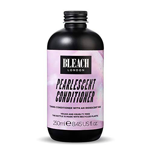BLEACH LONDON Pearlescent Conditioner - Iridescent Hue Rinse, Color Toning and Preserving, Vegan, Cruelty Free, Daily Hair Nourishment, Color Depositing Formula, 8.45 fl oz