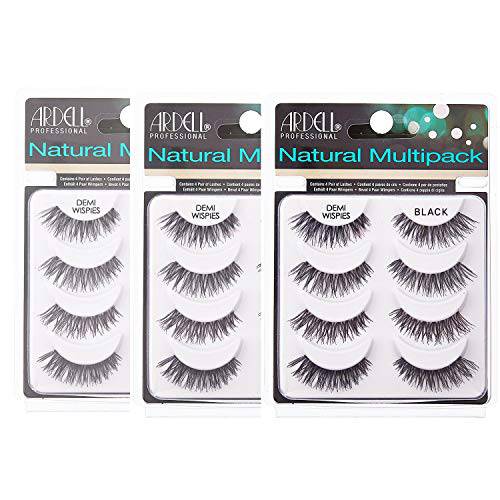 Ardell - Multipack Demi Wispies Fake Eyelashes 4 Pair (Pack of 3)
