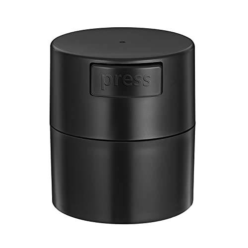 Beaupretty Eyelash Glue Jar Sealed Eyelash Extension Container Makeup Case Cosmetic Storage Tank for Women Girls Nail Polish (Black)