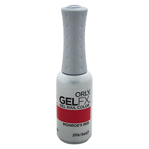 Orly Gel FX Nail Color, Monroe’s Red, 0.3 Ounce