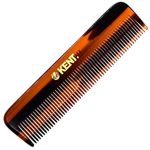 Kent A FOT Limited Edition Handmade Pocket Comb for Men, All Fine Tooth Hair Comb Straightener for Everyday Grooming Styling Hair, Beard and Mustache, Saw Cut and Hand Polished, Made in England