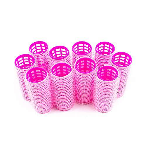 AUEAR, 12 PCS Self Grip Curlers Rollers Salon Hairdressing Self Holding DIY Hair Styling Curling Tools for Women Men